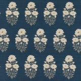 Mughal Flower Grasscloth Wallpaper